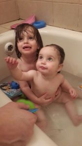 Eliana and Abigail Boxman - bathing beuties